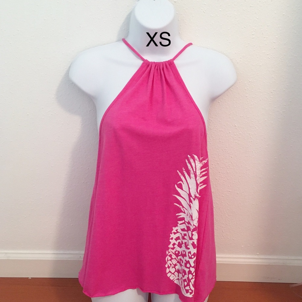 Victoria’s Secret High Neck Open Back Tank Top